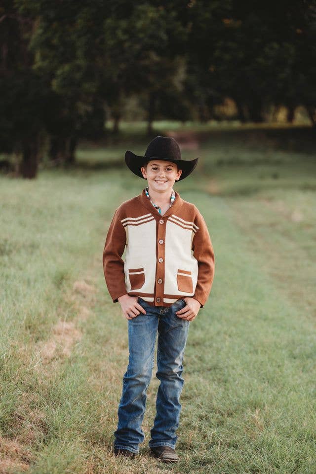 YOUTH Bucking Horse Sweater