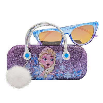 Officially Licensed Glasses + Hard Case w/ Handles Frozen