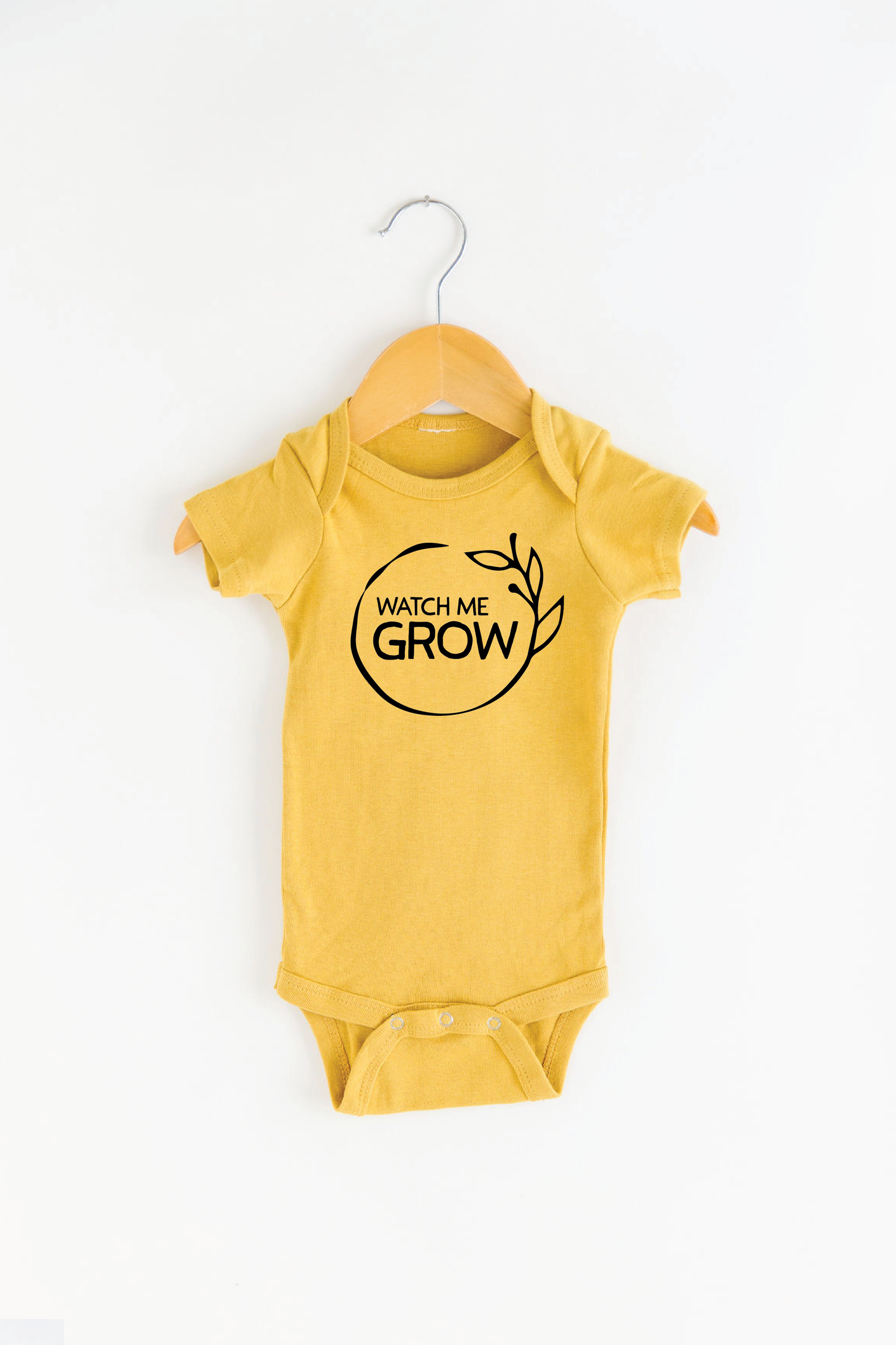 Watch Me Grow Baby Bodysuit Onesie Baby Clothing