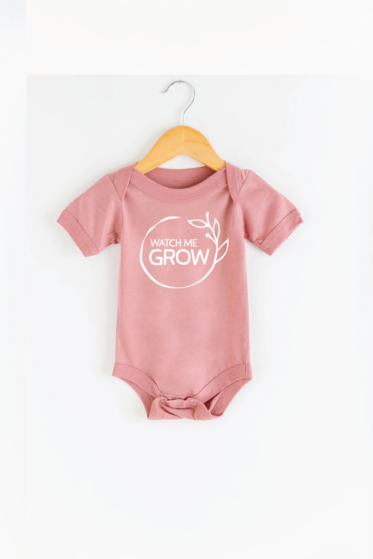 Watch Me Grow Baby Bodysuit Onesie Baby Clothing