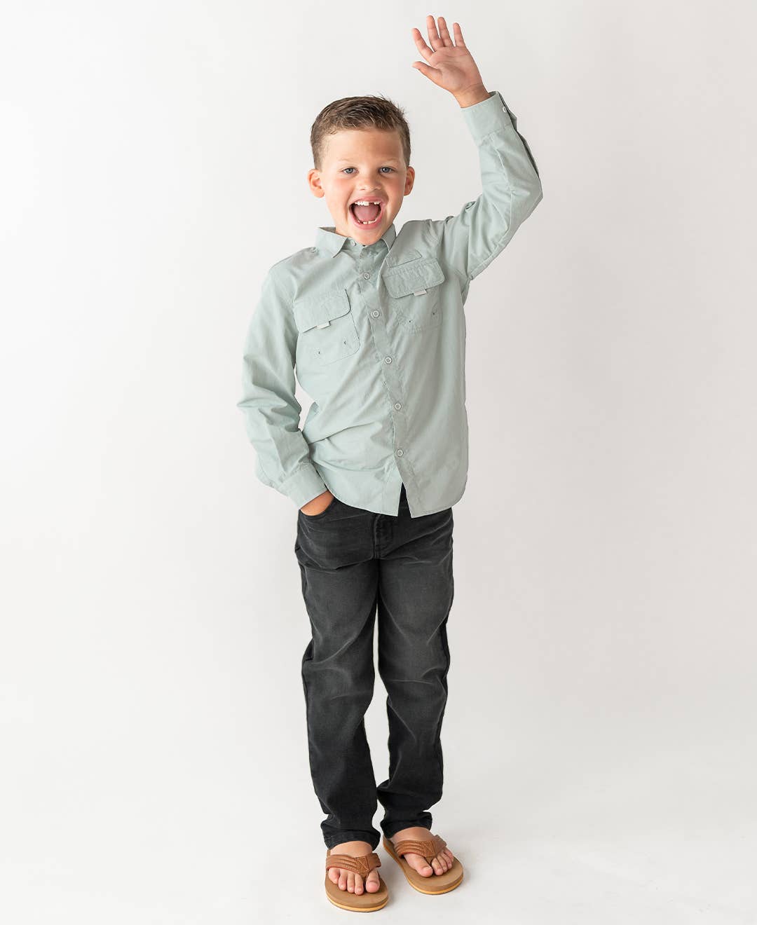 Boys Black Wash Denim Denim Jeans