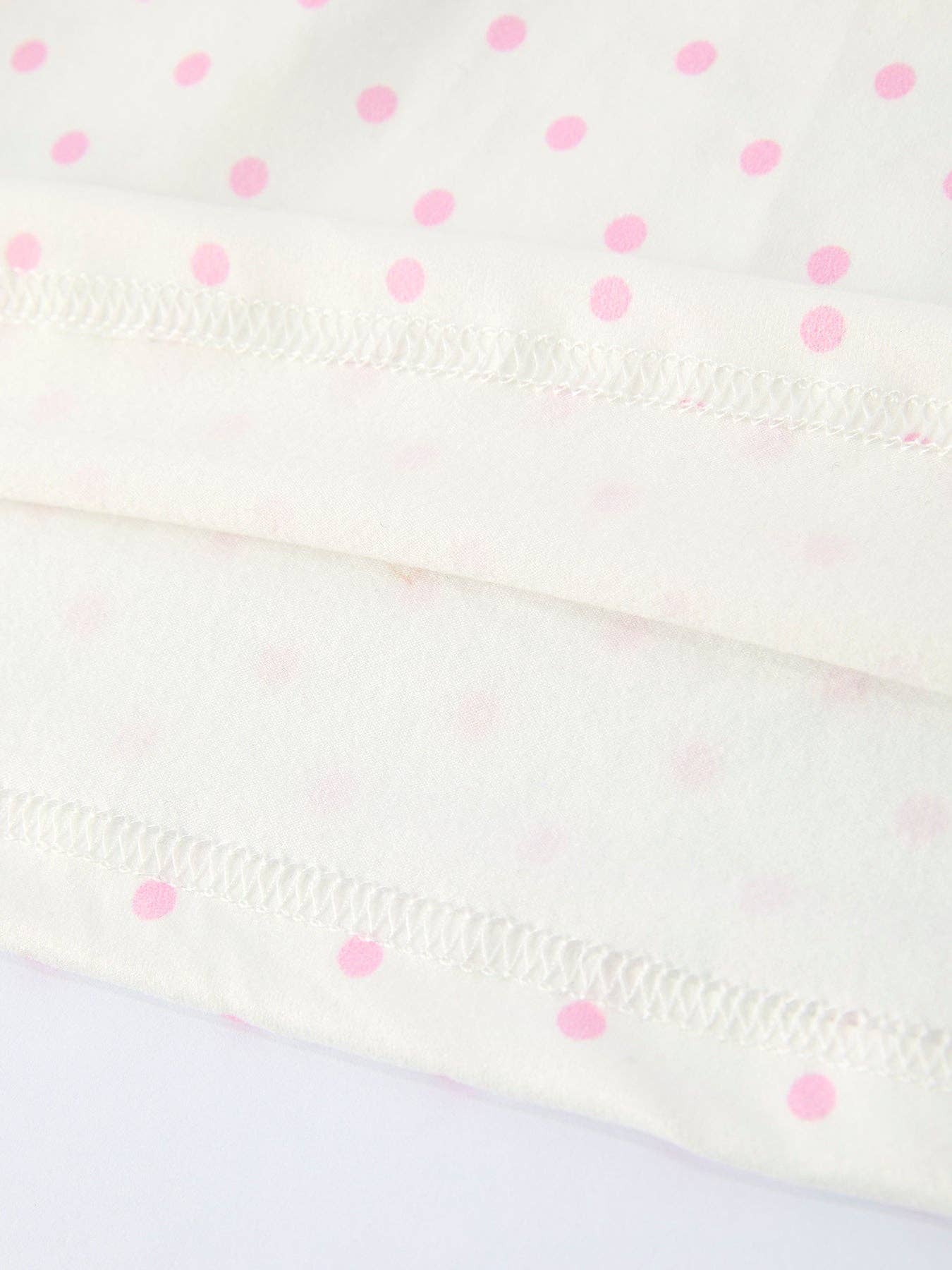 Back to School Polka Dot Girls Dress Pencil Bow Applique