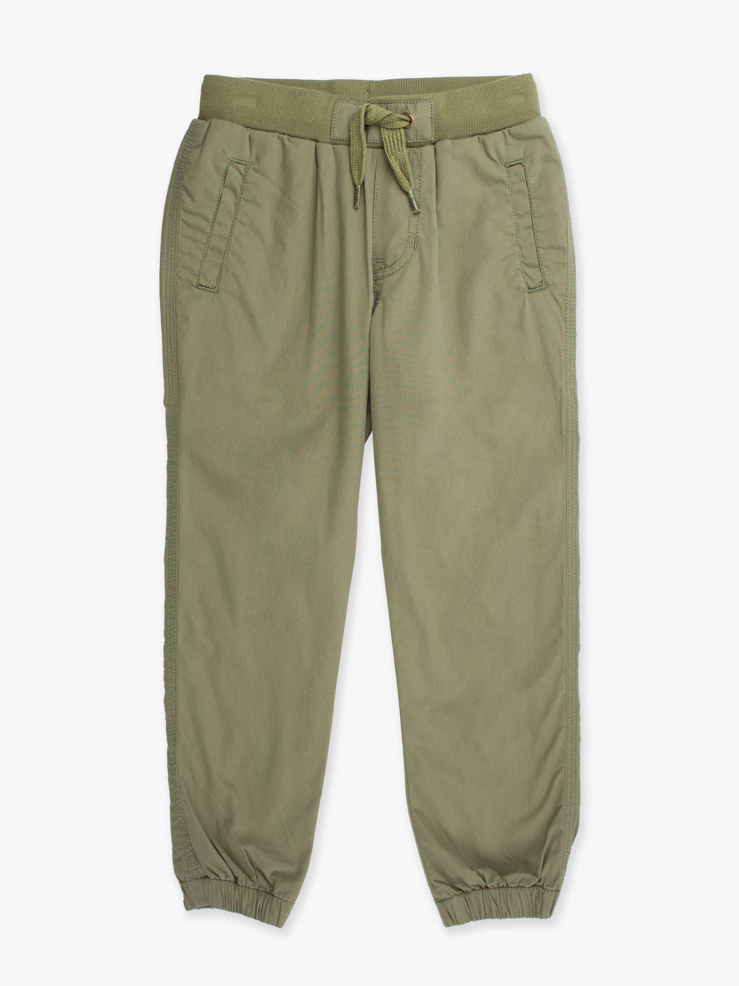 Boys Dusty Olive Jogger Pants