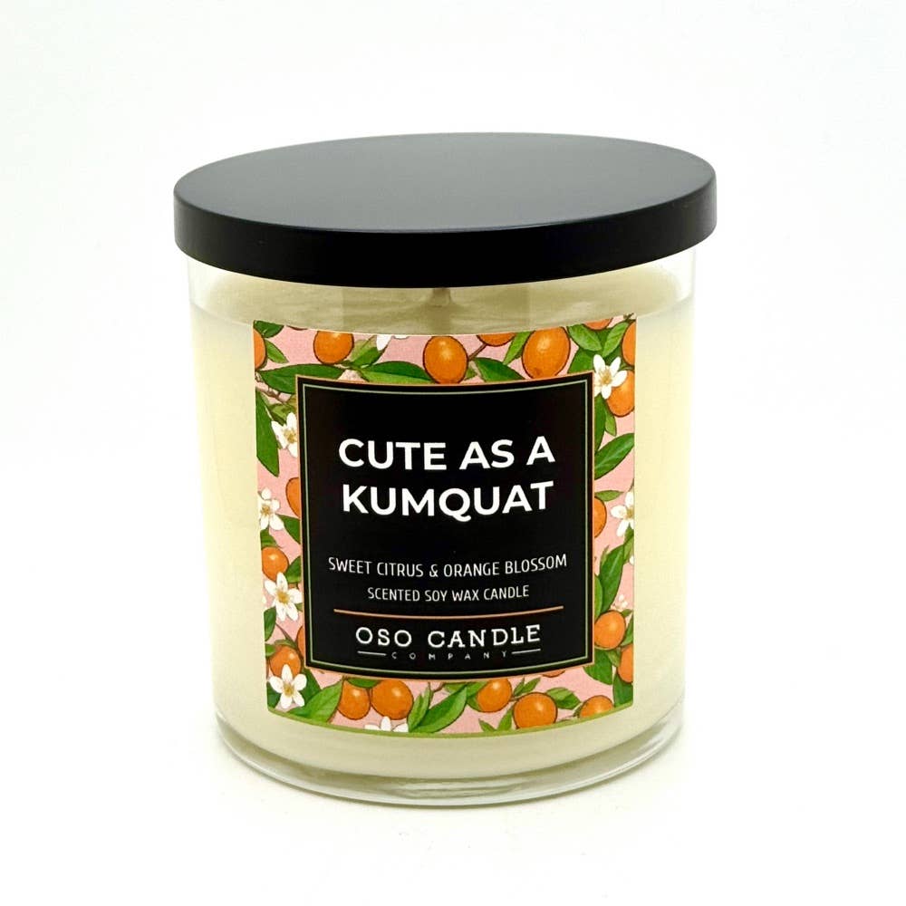 Cute as a Kumquat | Scented Soy Wax Candle