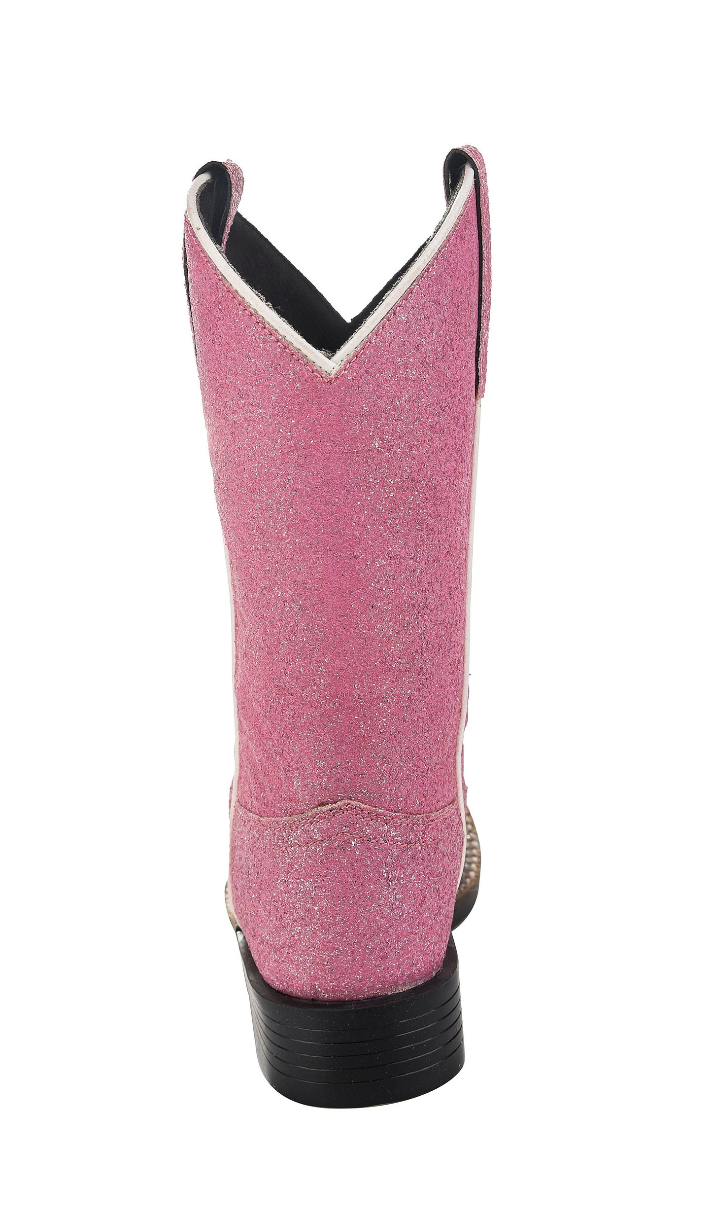 Tuffrider Toddler Pink Glitter Western Boot