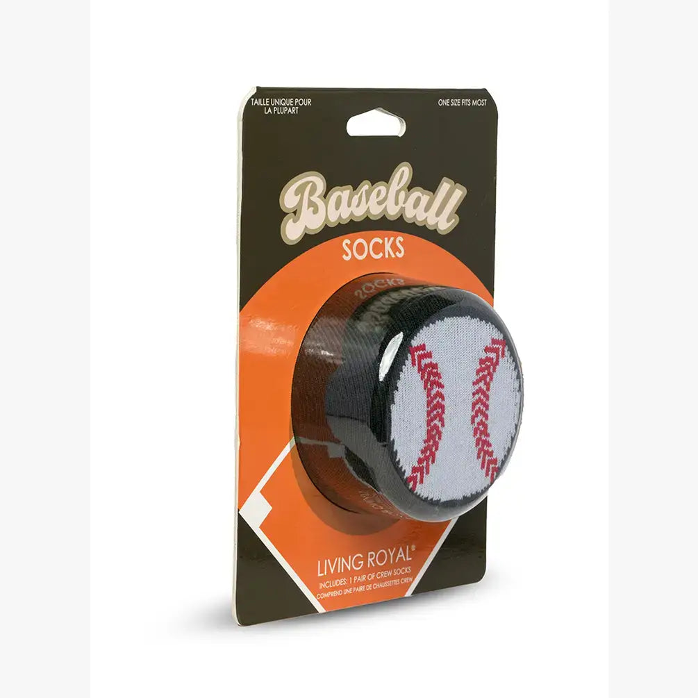 3D Packaged Crew Socks - Baseball w/ Bat - Forest Green