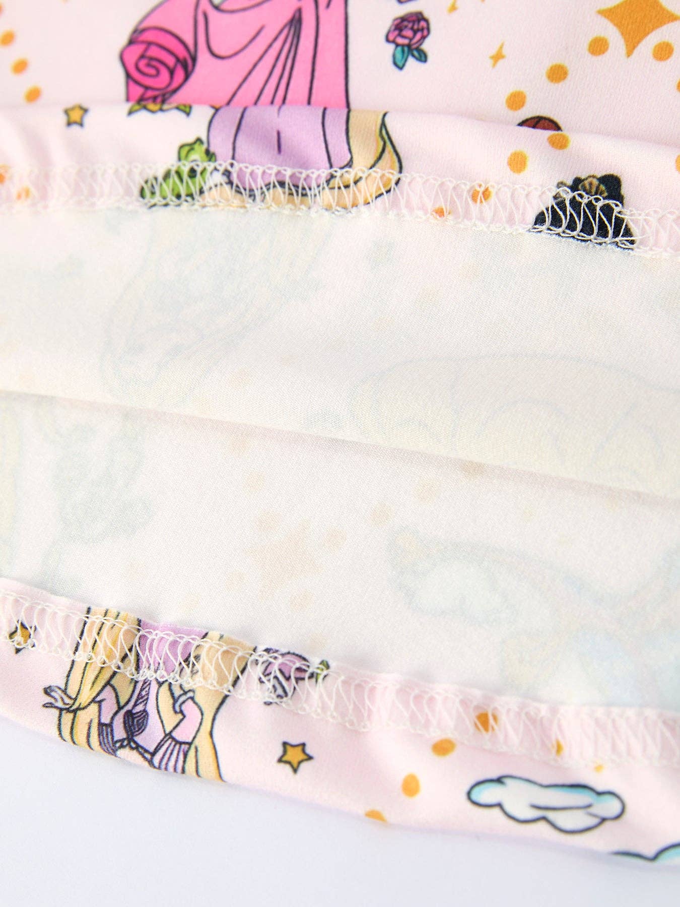 Summer Princess Pattern Ruffle Sleeve Girls Twirl Dress