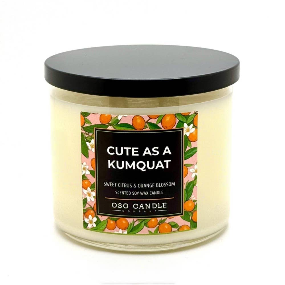 Cute as a Kumquat | Scented Soy Wax Candle