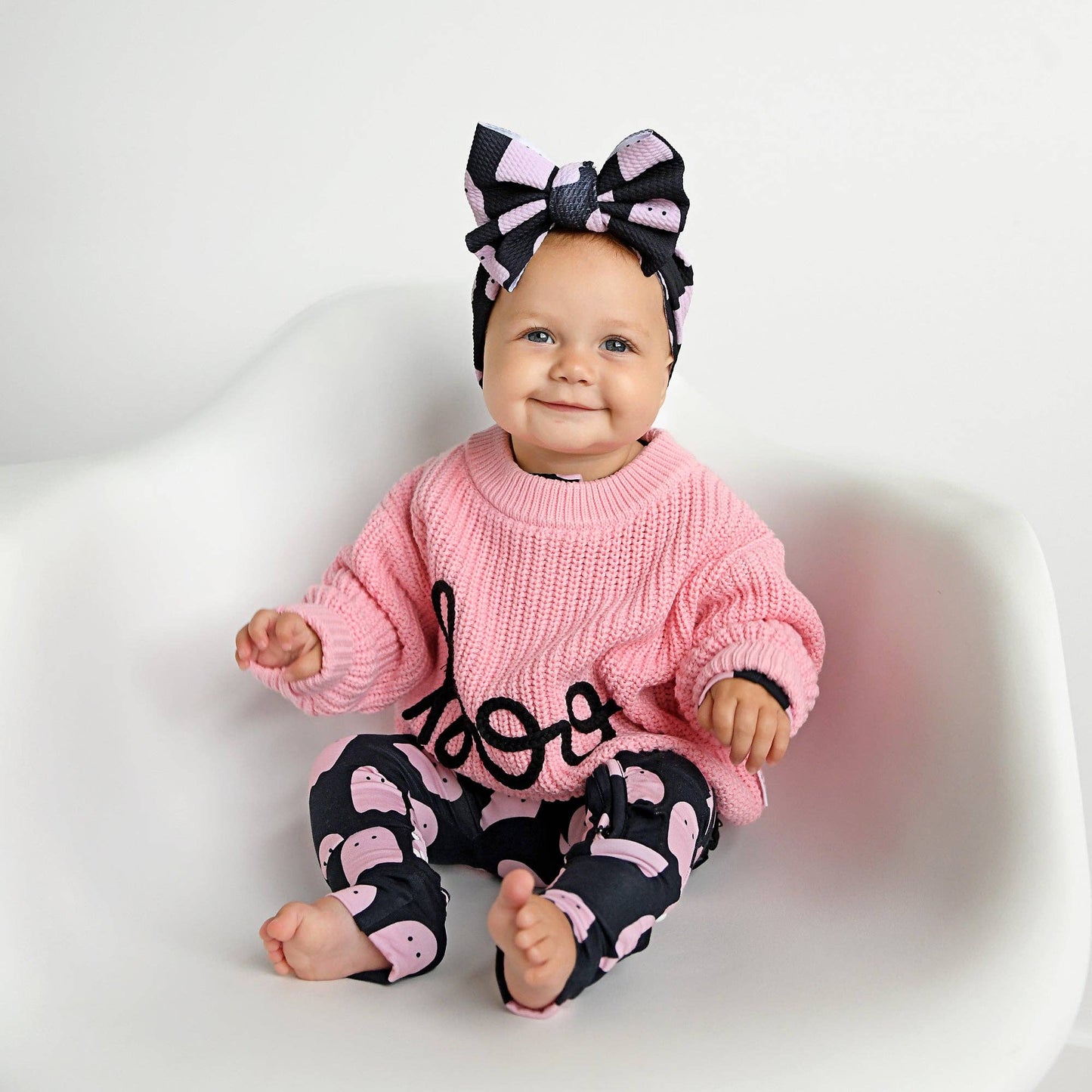 Shade Black Ghost LEGGINGS Halloween Bamboo Kids Loung