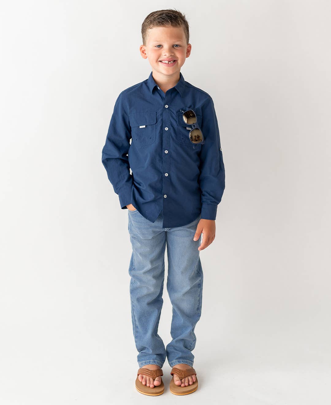 Boys Light Wash Denim Denim Jeans