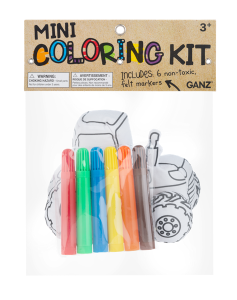 Mini Coloring Kit - Tractor