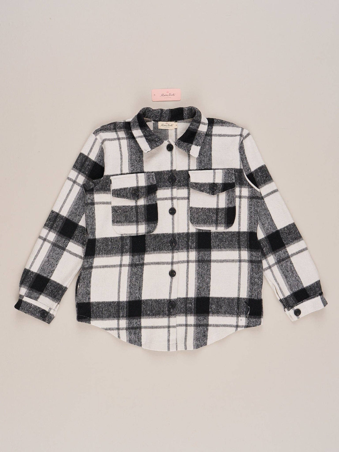 Mom &amp; Me Charcoal Plaid Flannel