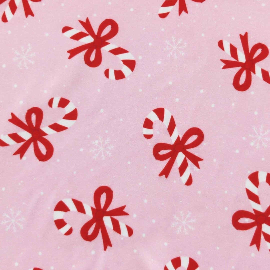 Pink Candy Cane Baby Gown