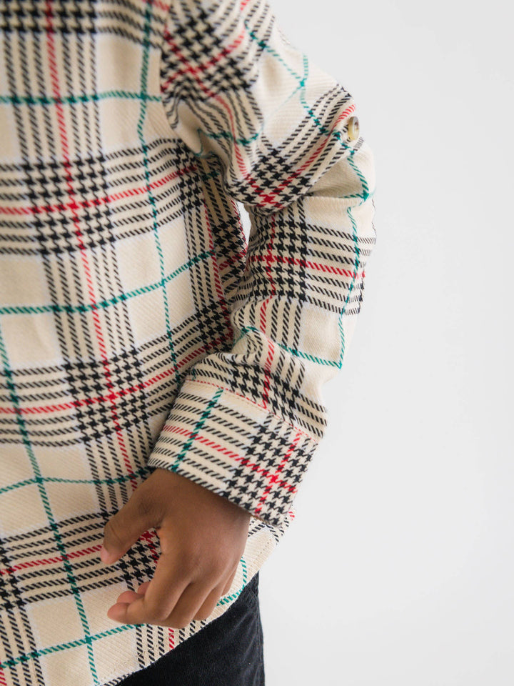 Boys Tannen Plaid Long Sleeve Button Down Shirt