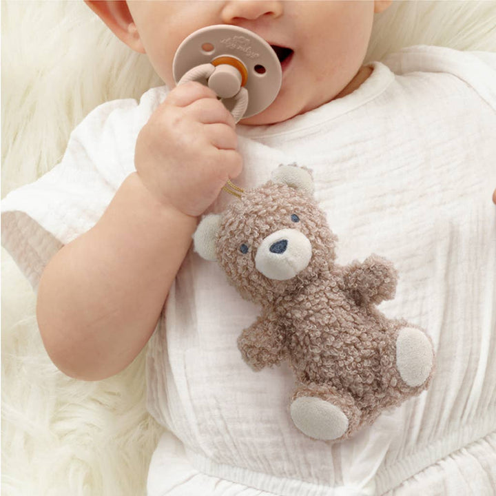 Bitzy Pal Natural Rubber Pacifier &amp; Plush