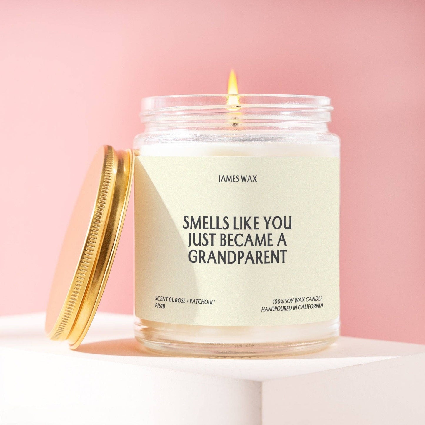 New Grandparent Candle Grandchildren F151B