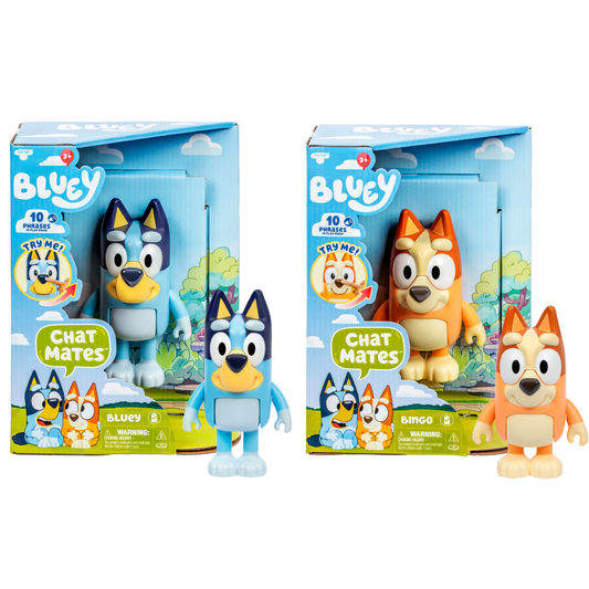 Moose Toys - Bluey Chat Mates Figure Set