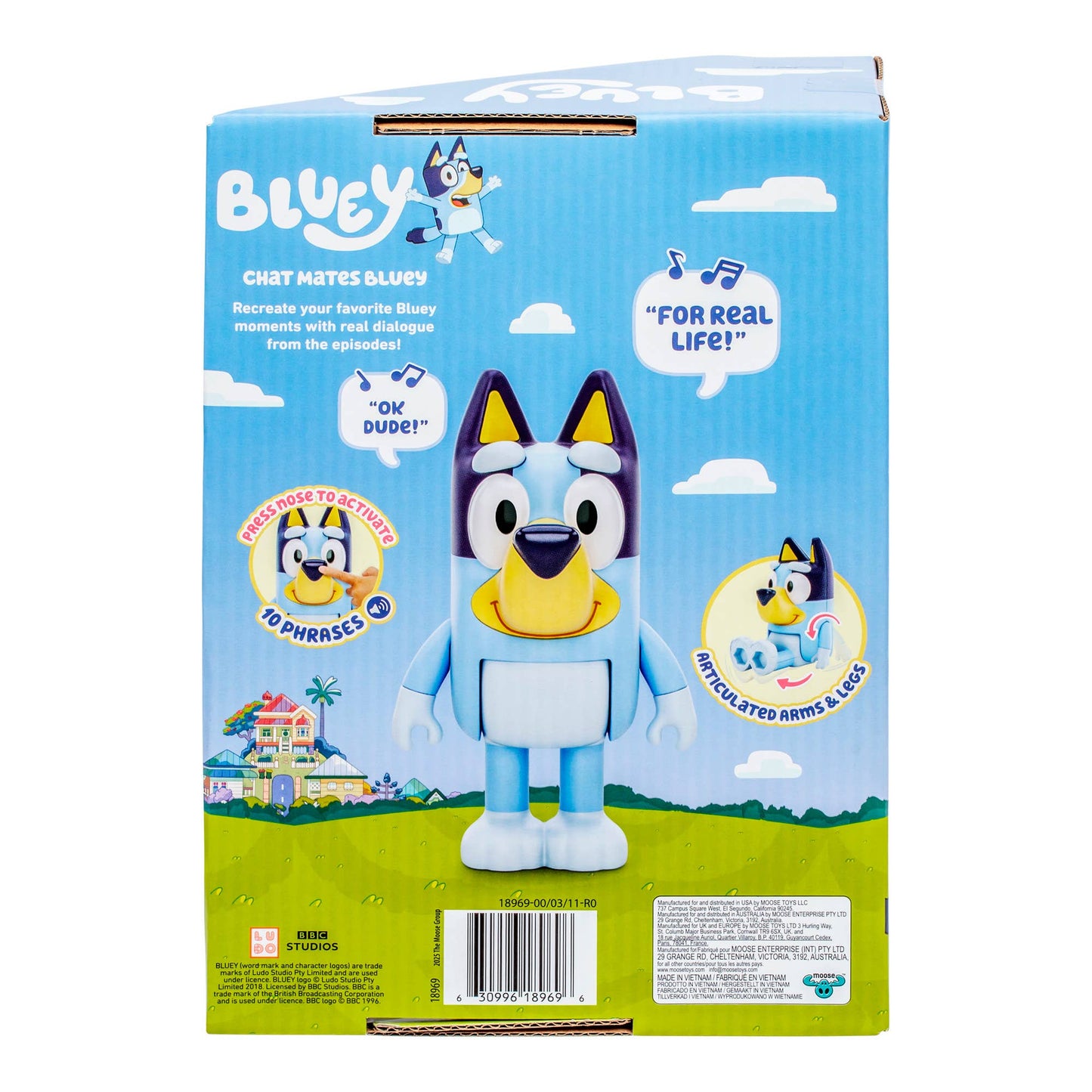 Moose Toys - Bluey Chat Mates Figure Set