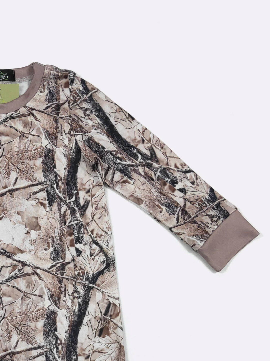 Khaki Tree Camo Boy Romper