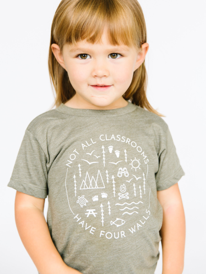 Not All Classrooms Have Four Walls Kids Tee