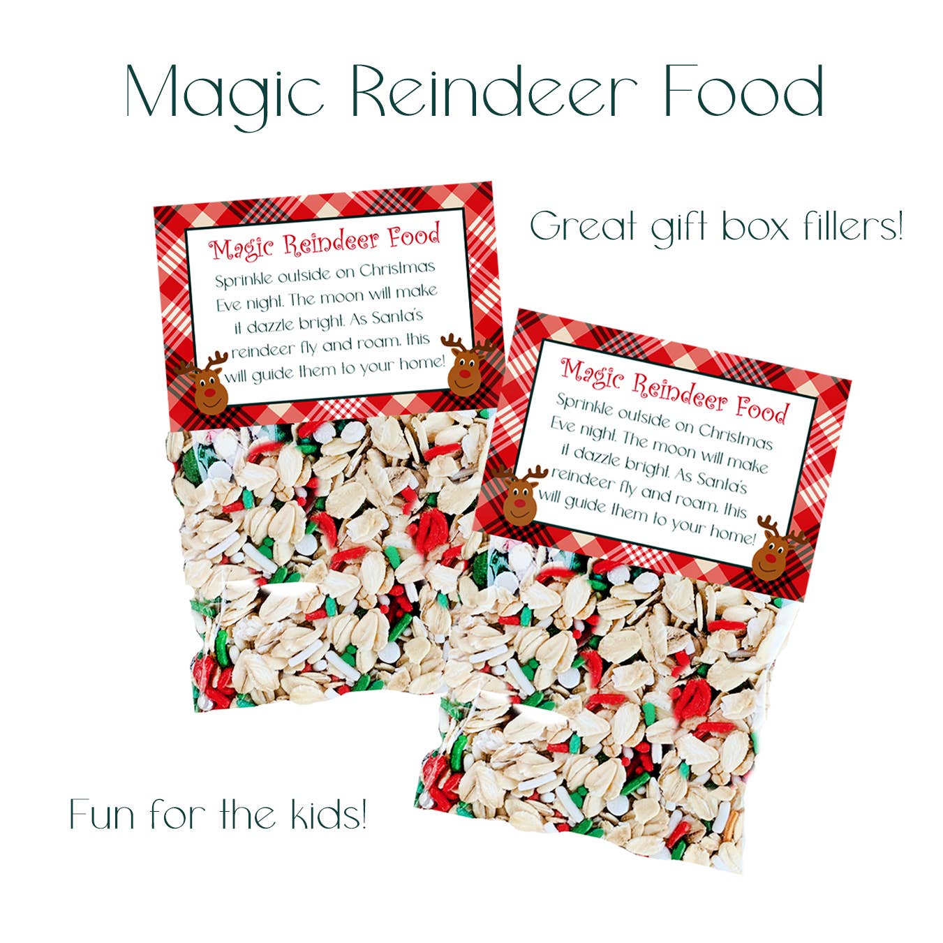 Magic Reindeer Food Stocking Stuffer