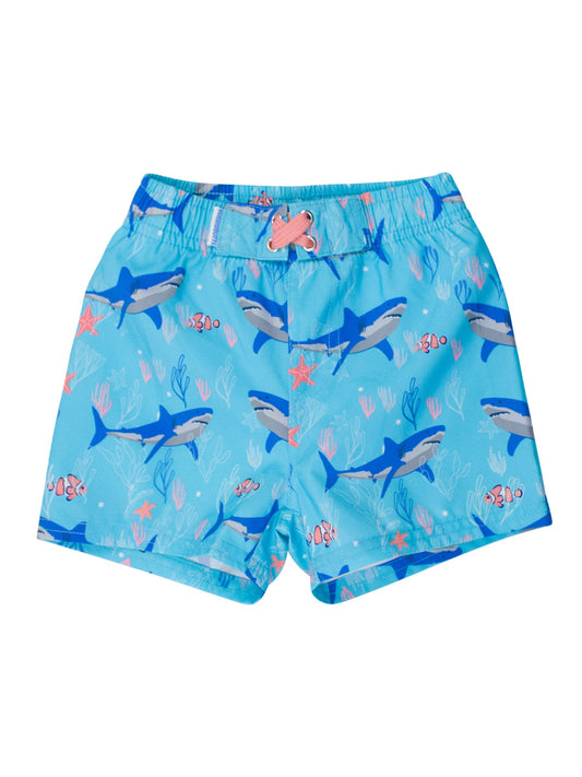 Boys Fin-tastic Shark Swim Trunks