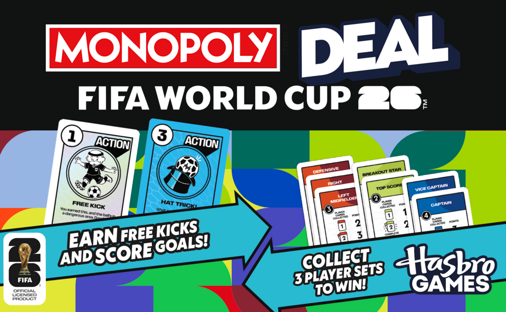 Monopoly Deal FIFA World Cup 2026 Edition Card Game