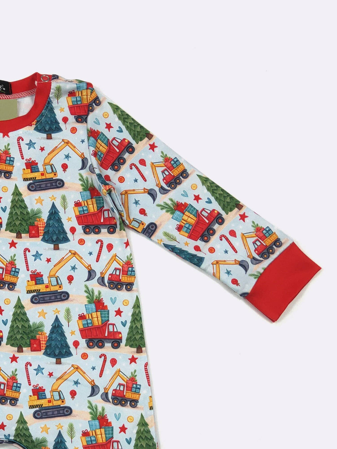 Christmas Dozer Boy Romper