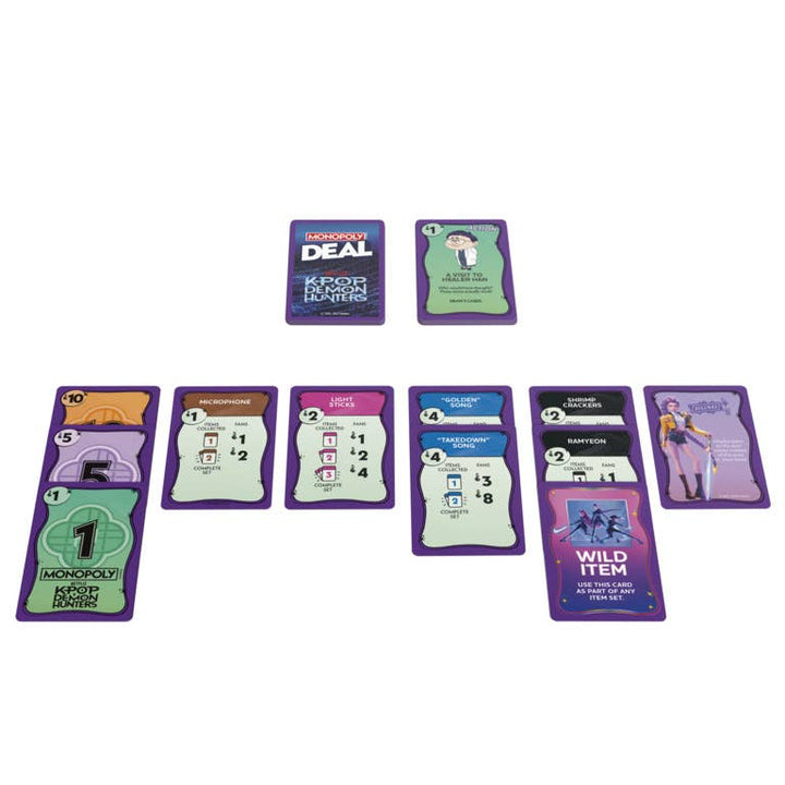 Monopoly Deal: KPop Demon Hunters Card Game