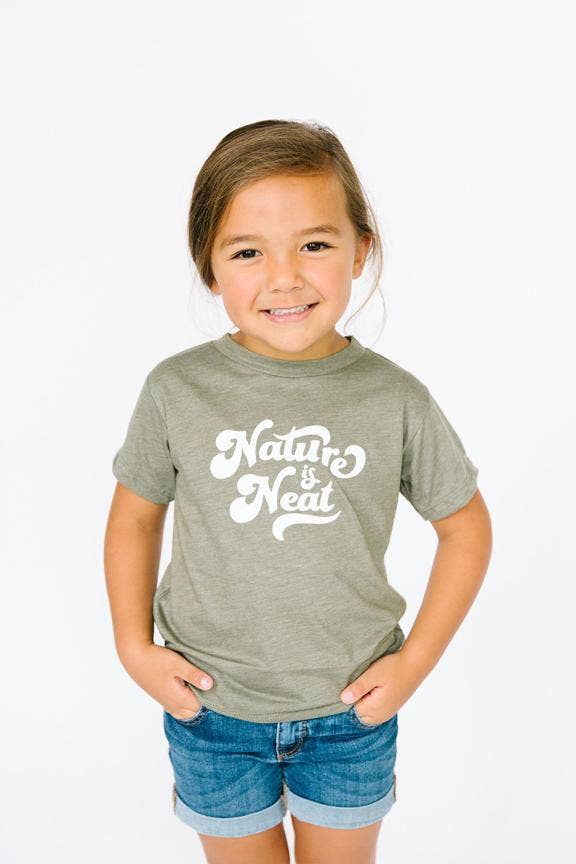 Nature Is Neat Kids T-shirt