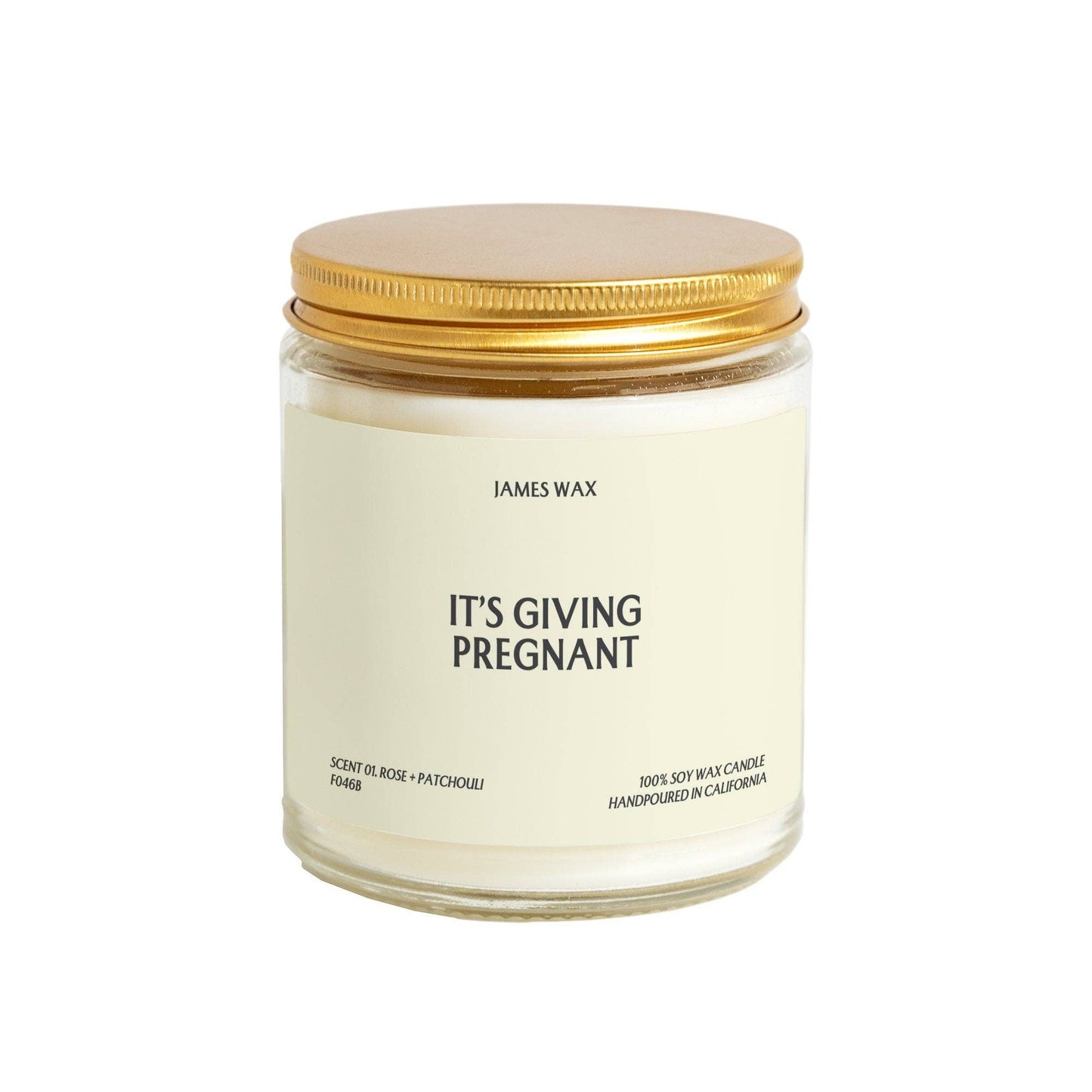 Pregnancy Gift It’s Giving Pregnant Candle F046B