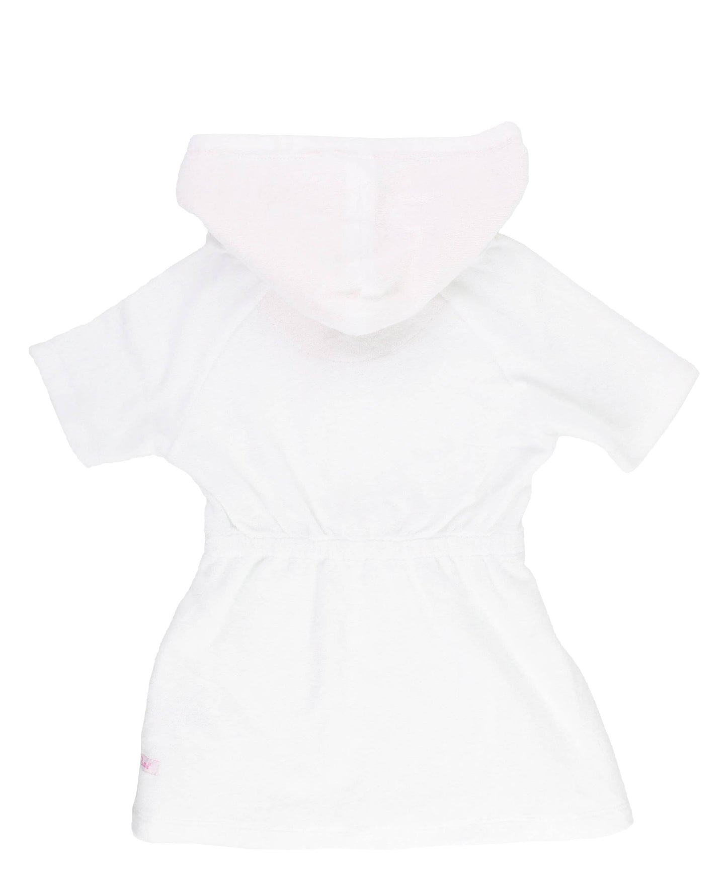 Girls White Terry Cover-Up