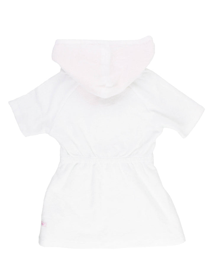 Girls White Terry Cover-Up