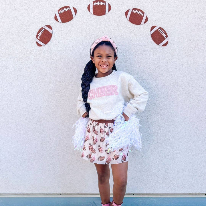 Cheer Pearl Patch Sweatshirt