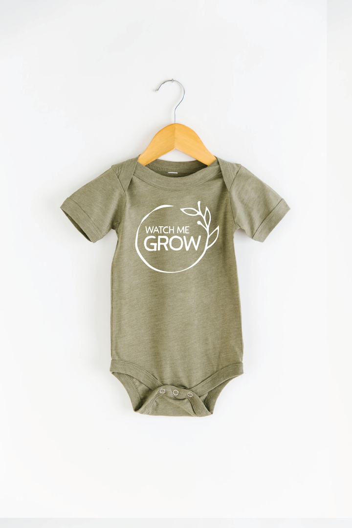 Watch Me Grow Baby Bodysuit Onesie