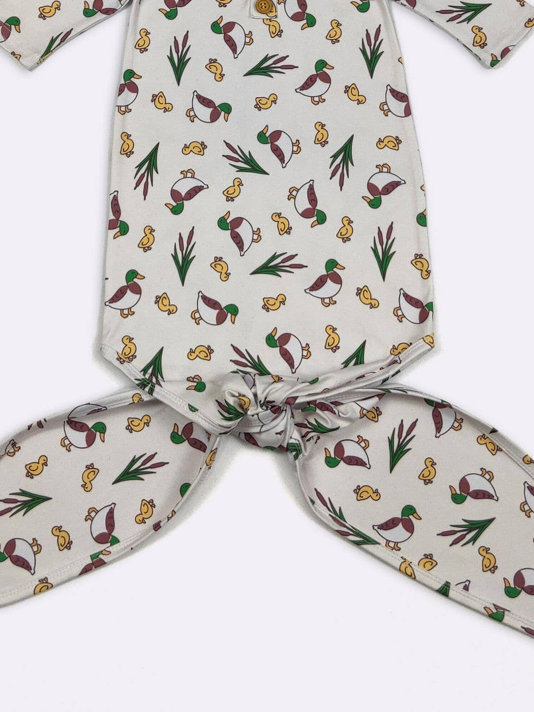 Duckling Baby Knotted Gown