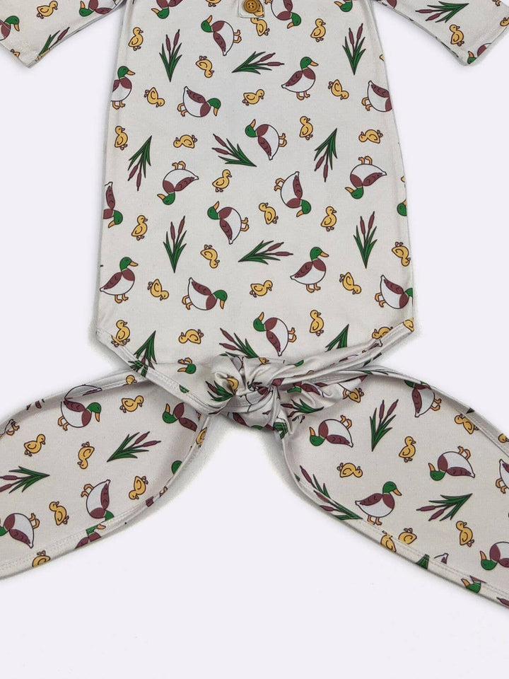 Duckling Baby Knotted Gown