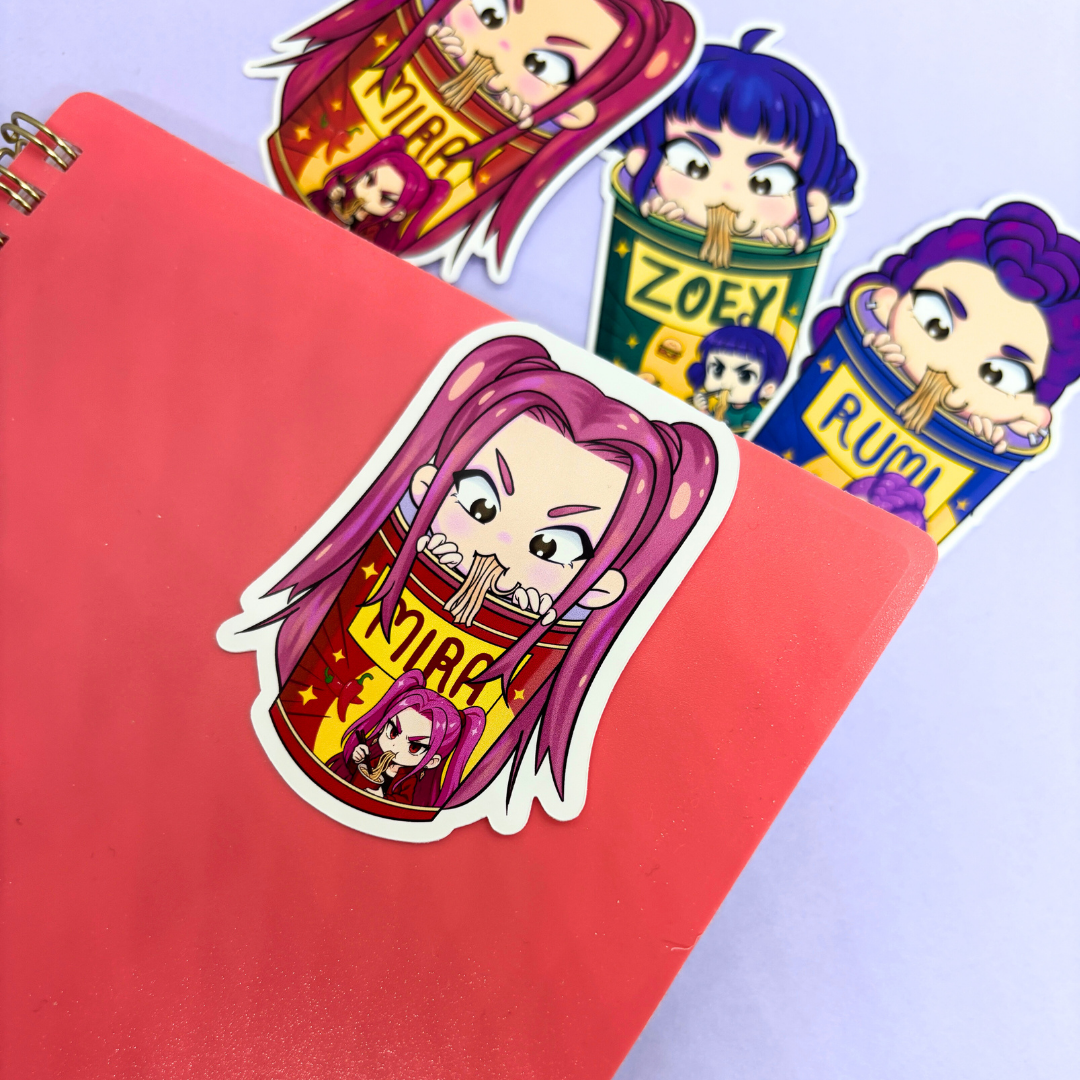 Ramen Noodle Bowl Magnetic Bookmark