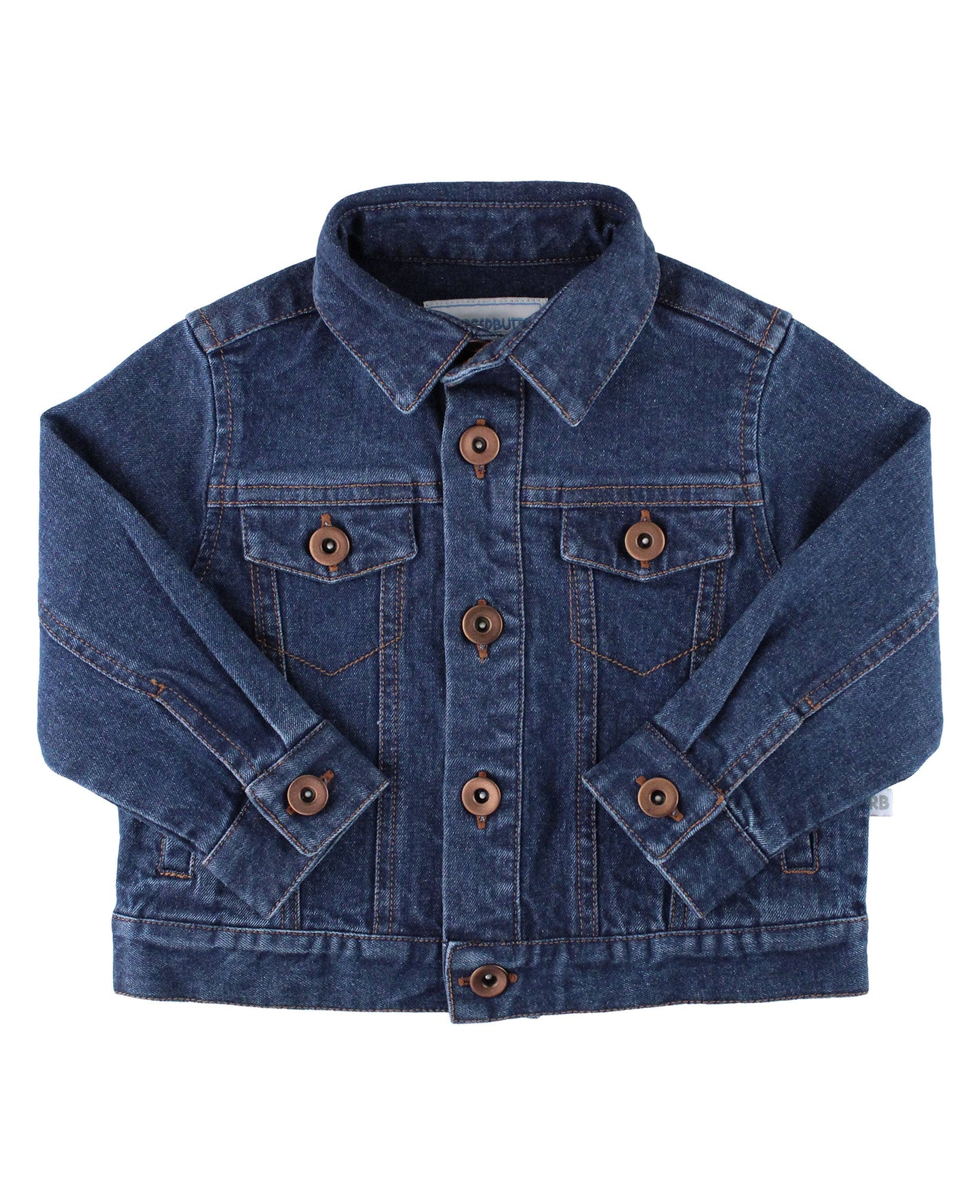 Boys Medium Wash Denim Jacket