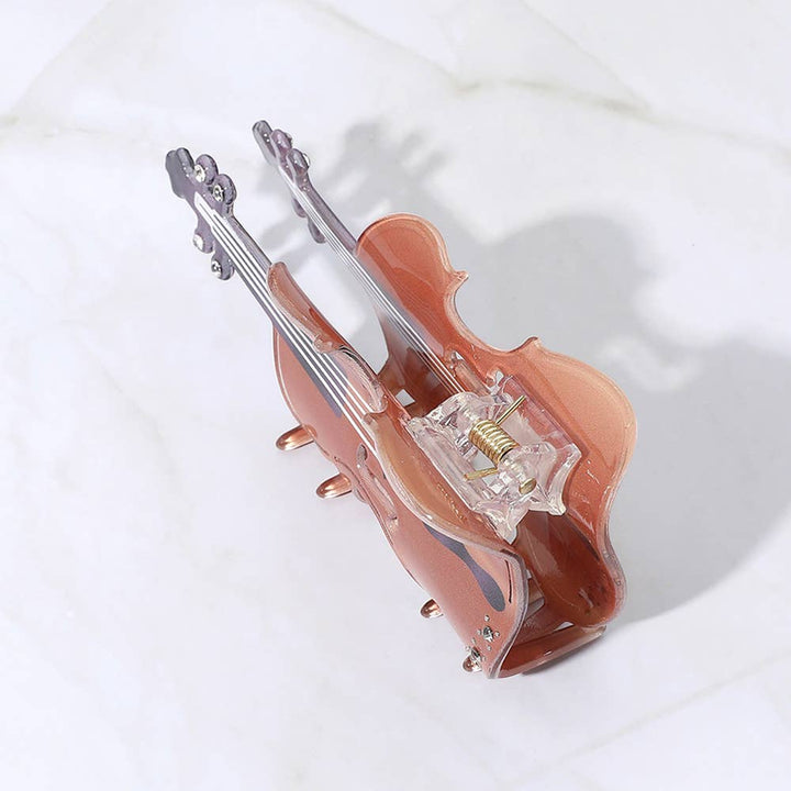 Violin Hair Claw Clip