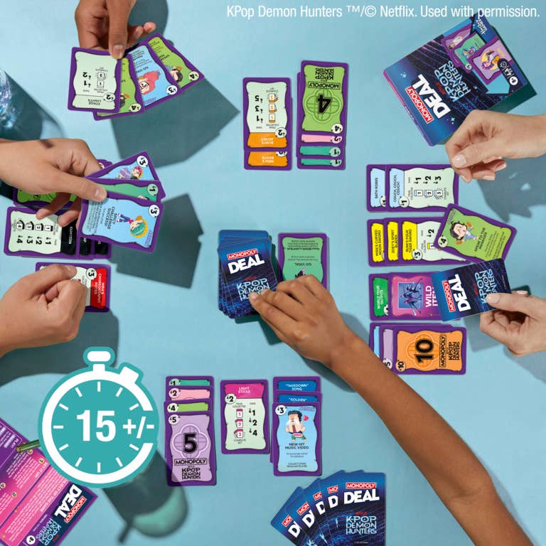 Monopoly Deal: KPop Demon Hunters Card Game