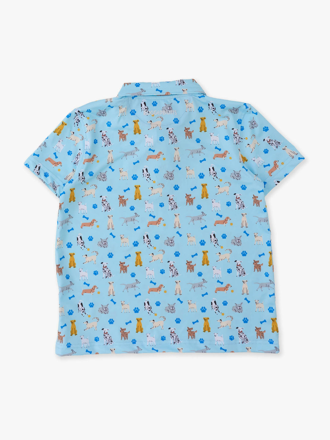 Boys Puppy Playtime Knit Short Sleeve Performance Polo