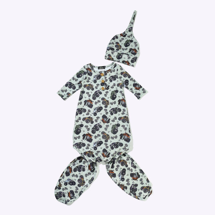 Demolition Derby Knotted Gown