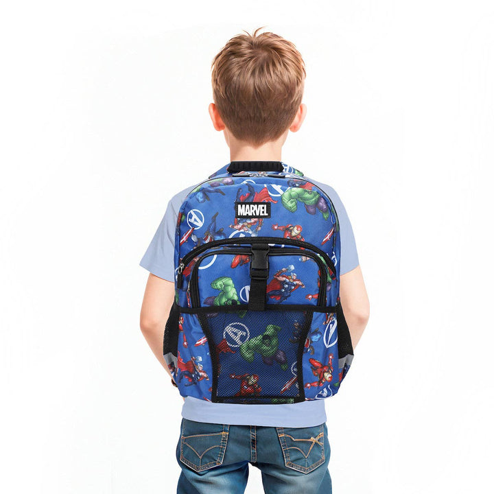Marvel’s Avengers Classic 2-Piece 16” Kids Backpack &amp; Lunch Box Set For School And Travel