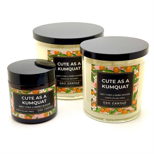 Cute as a Kumquat | Scented Soy Wax Candle
