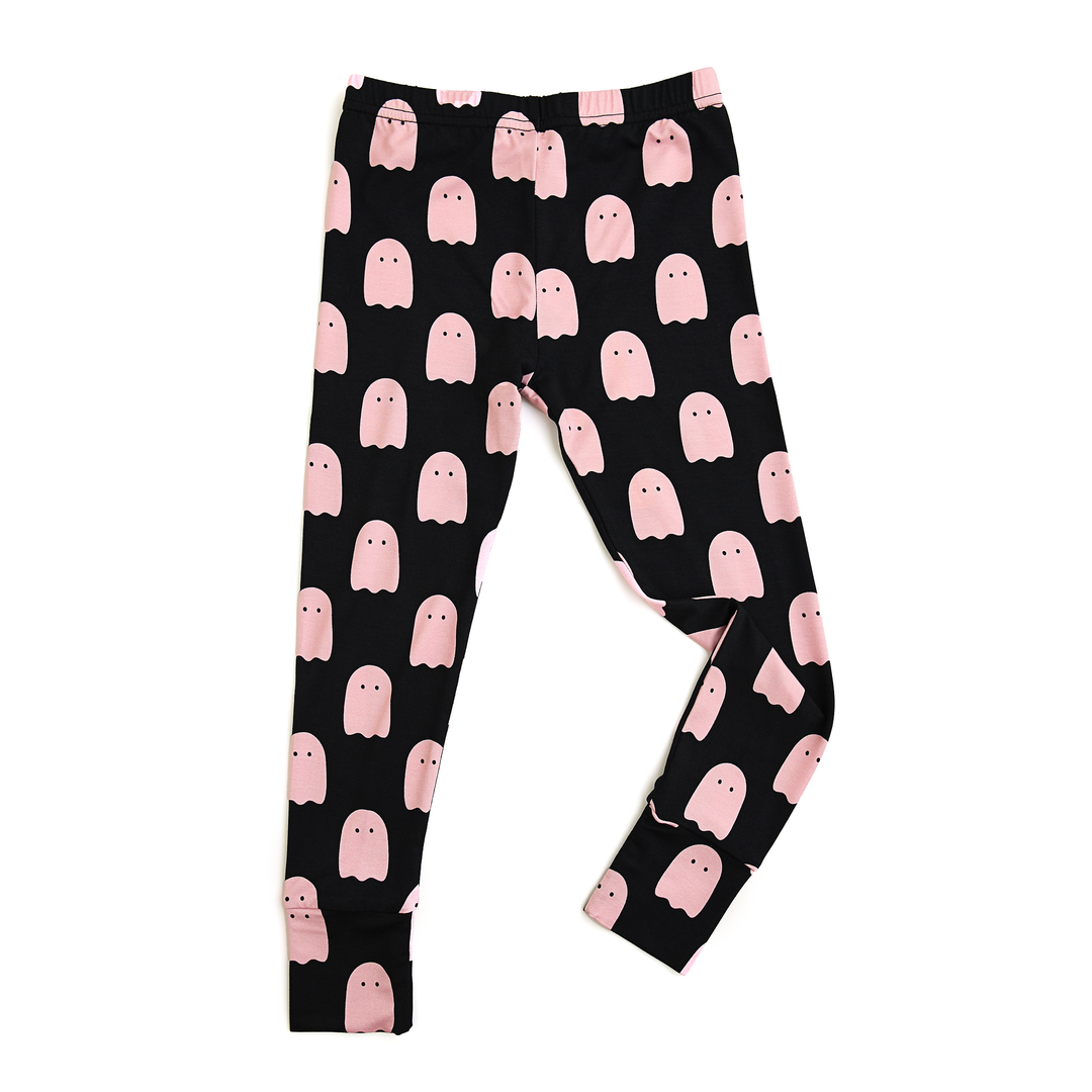 Shade Black Ghost LEGGINGS Halloween Bamboo