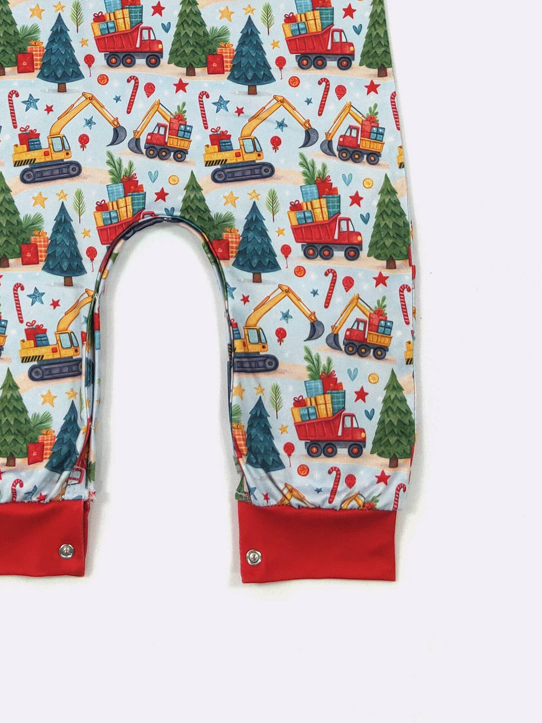 Christmas Dozer Boy Romper