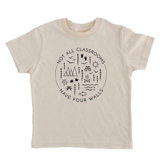 Not All Classrooms Have Four Walls Kids Tee | Eco Friendly