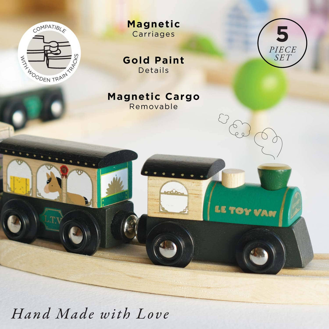 Great Green Train &amp; Goods Wagons