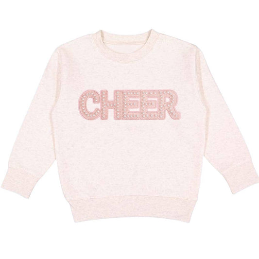 Cheer Pearl Patch Sweatshirt - Girls Clothes